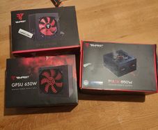 Tempest 650W / 750W Power Supply PSU with PCIe connectors