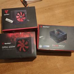 Tempest 650W / 750W Power Supply PSU with PCIe connectors