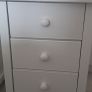 White Bedside Tables x2 Image 2
