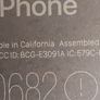 Apple Iphone 7, 32GB, Black, not powering on, for parts or repair, excellent cosmetic condition Model A1778 Image 8