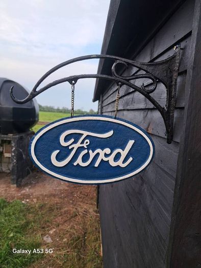 ford hanging  cast iron sign