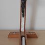 Vintage Italian made 'Last Rites' hardwood wall Crucifix 13" tall FREEPOST Image 5