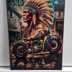 metal sign