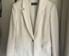 Cream M&S jacket blazer size 12