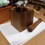 Pestle and mortar wooden Image 4