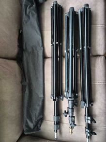 light stands 3x various types
