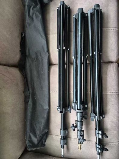 light stands 3x various types