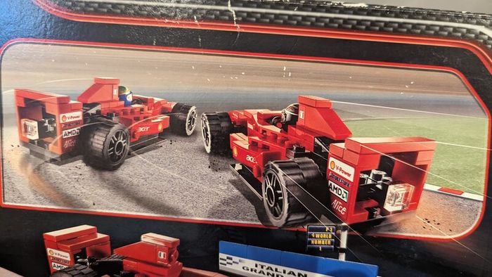 Lego Racers 8168 - Ferrari Victory - Sealed but Faded box