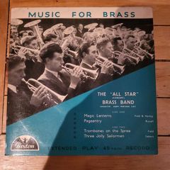 Music For Brass The All Star Concert Brass Band 7 inch EP Paxton