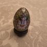 Egg Shaped Metallic Ornament Image 3