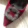 Velvet heels Image 5