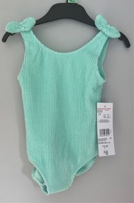 Tesco F+F Aqua Girls swimsuit Age 3-4  BNWT