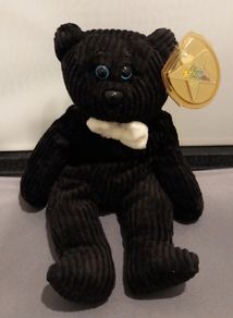 Vintage beanie bear, Collecticritters "Frankie"