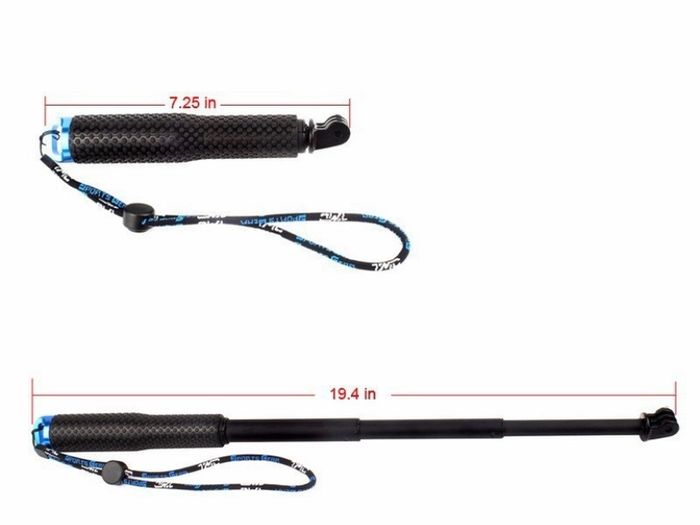 Gopro Adjustable Aluminum Selfie Stick