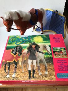 Vintage Cassy's Horse and tack