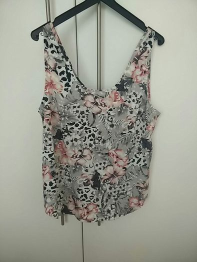 Only Pink Floral and Grey top