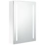 LED Bathroom Mirror Cabinet Shining White 50x13x70 cm Image 3