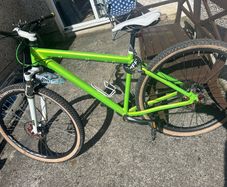 Custom Built Bright Green MTB - Shimano Deore 1x9, RockShox, Hydraulic Brakes