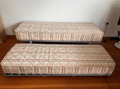 small single bed/ cabin size 179cms x 62,5 x 16cms) (5 feet 11 x 2 feet 05 x 6'3 inches)