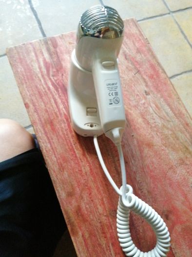 Bathroom hair dryer