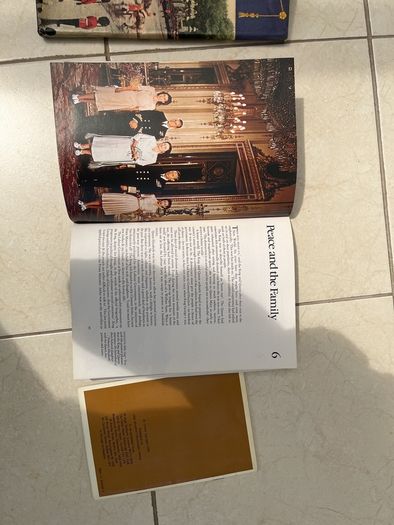 Queen Mother biography , Queen Elizabeth coronation souvenir book and Crown Jewels book bundle