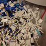 Loose Lego City Police Sets and Pieces White and Blue Lego Image 5