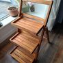 3 Tier wooden plant stand Image 3