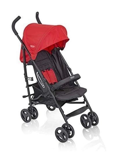 NEW SALE | Stroller Pushchair/Stroller (Birth to 3 Years Approx, 0-15 kg), Lightweight with Compact Fold, Chili