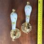 Vintage Porcelain Rose Door Handles Image 2