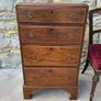 Georgian Mahogany Chest of Drawers. Image 2