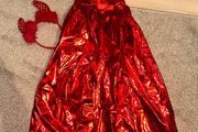 Devil cape &amp; hairband