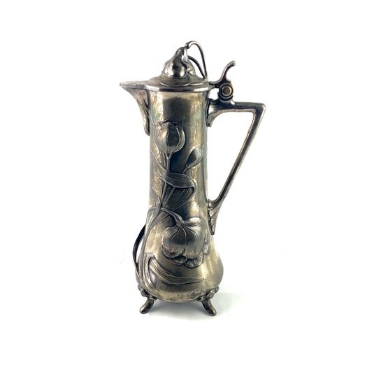 Rare antique art nouveau WMF claret jug