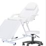 Balance Massage Treatment Therapy Tattooing Bed Chair with Stool Image 2
