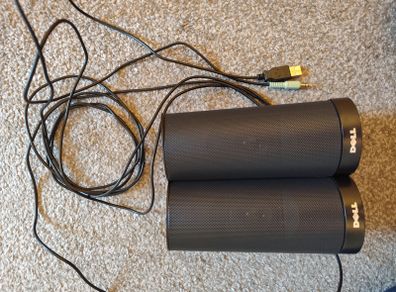 Dell USB Powered Stereo PC / Computer Speakers
