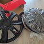 15inch GTX Alloy wheel covers X 4 (CARBON BLACK) Image 2