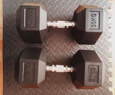 Hex Dumbbells - 30kg Pair