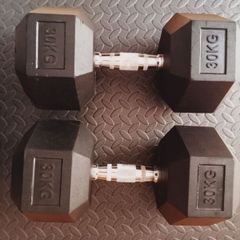 Hex Dumbbells - 30kg Pair