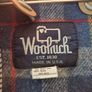 Woolrich Hooded Parka Jacket Blue Plaid Lined Made in USA Size L Image 5