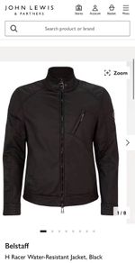 Belstaff mens biker jacket