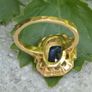 Beautiful Vintage 3.6ct Sapphire & Diamond Ring - 18ct Image 9