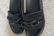 Leather Sliders