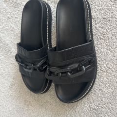 Leather Sliders