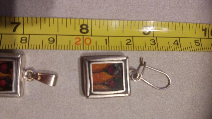 Handcrafted silver set