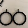 40 Large Metal Curtain Rings Image 2