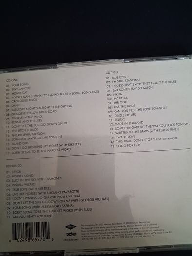 3CD. Elton John - 1970-2002