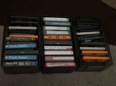 X32 Audio recording tapes and boxed