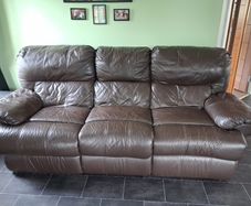 3 seater reclining sofa
