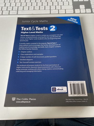 Text & Tests 2 Maths Book