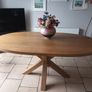 Tilman Oak Oval Dining Table Image 2