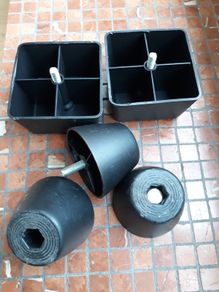 Sofa Legs, Set Of 5 Plastic Legs